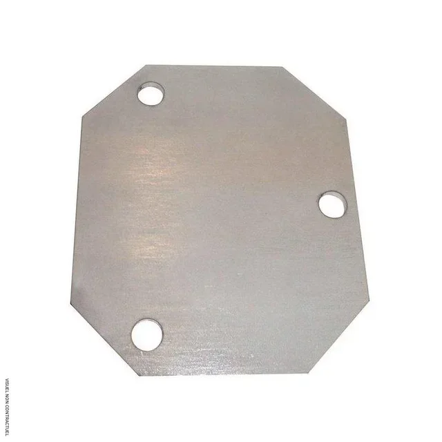 Stainless steel blind flange CEMO tank closure 1800L+ industrial sealing