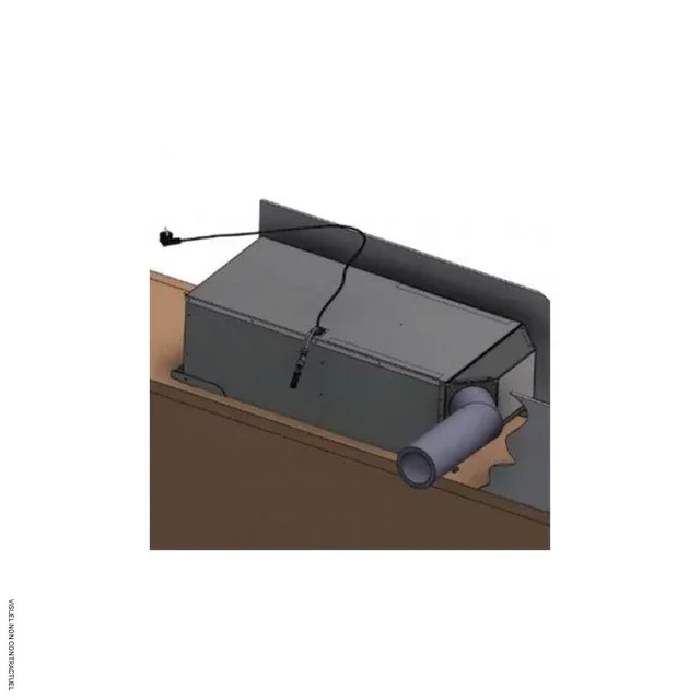 Horizontale Düse Einlass/Auslass WineARM15 Kondensator - WineMaster Kit