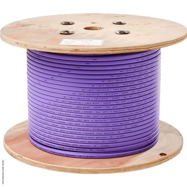 Câble chauffant autorégulant anti-gel HEATCOM 250m intérieur extérieur