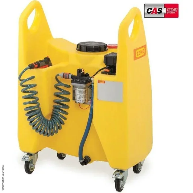 Carrello irrigazione mobile AQUA 130 CEMO - Pompa 18V senza batteria