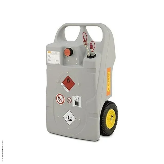 Caddy ravitailleur 100L gasoil GNR générateur CEMO