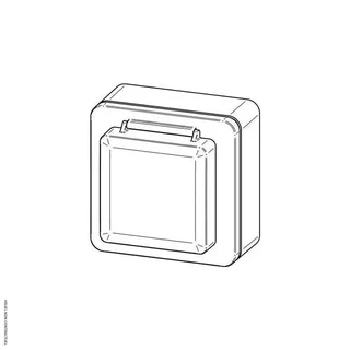IP44 wasserdichtes Gehäuse für TAP16R TEP44 FRICO Thermostat