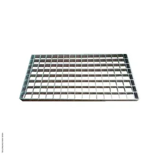 Grelha de aço galvanizado 540x270mm ECODIS - Grade de limpeza industrial