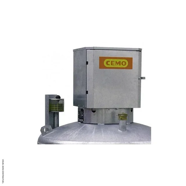 Caisson acier galvanisé verrouillable CEMO pour stockage sécurisé outils chantier