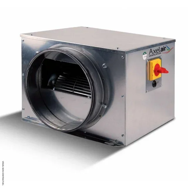 Caisson VMC isolé Minimax Ø355 mm 2800 m³/h filtration G4 AXELAIR