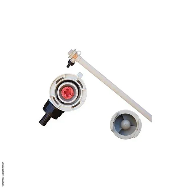 Canne aspiration IBC 1,2m pompe chimique CEMO - Kit complet DN 19