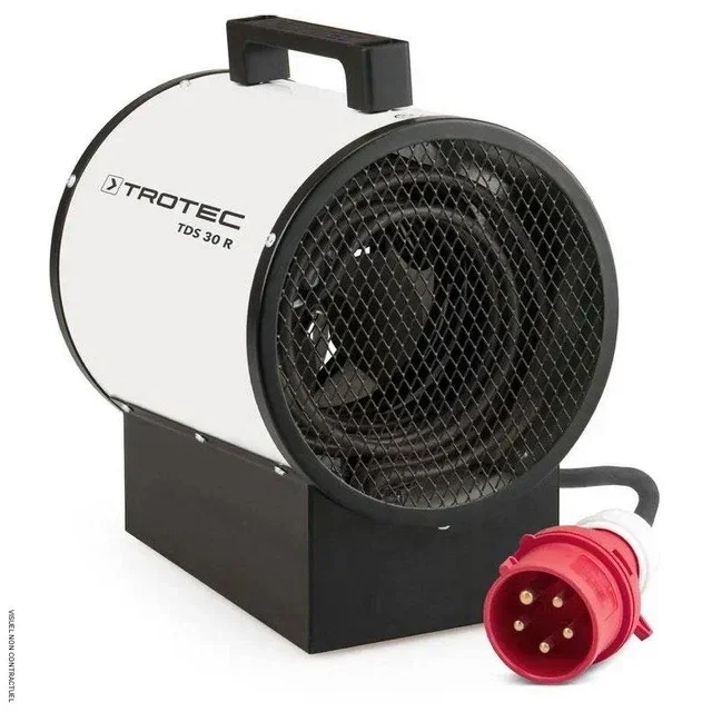 Canon à air chaud électrique 400V TDS 30 R Trotec pour atelier et chantier