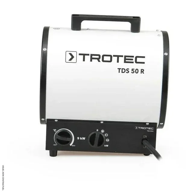 Canon à air chaud électrique 9kW TDS 50 R Trotec triphasé portable