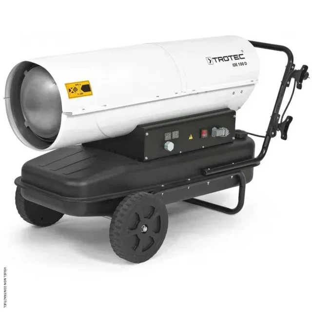 Canon à air chaud fioul 100 kW IDE 100 D TROTEC - Chauffage chantier
