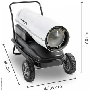 Canon à air chaud fioul IDE 50 D 49kW TROTEC professionnel chantier