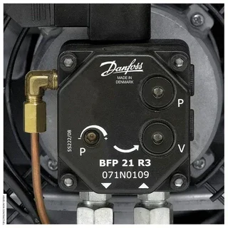 Canon à air chaud fioul mobile IDE 60 60 kW Trotec sur chariot pour chantier et atelier