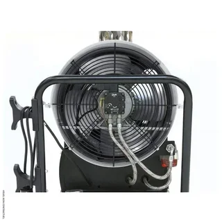 Trotec IDE 80 Ölheizgebläse 80 kW auf Wagen - Professionelle mobile Heizung