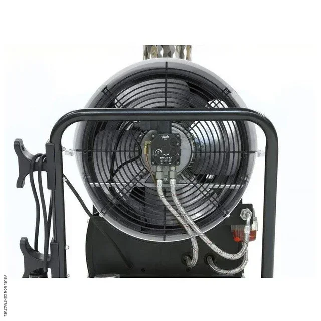 Trotec IDE 80 Ölheizgebläse 80 kW auf Wagen - Professionelle mobile Heizung