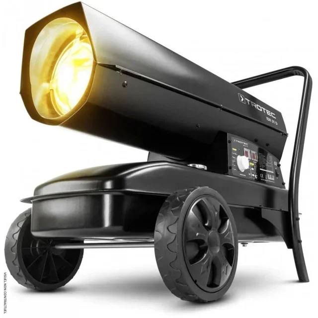 Canon à chaleur fioul 30kW IDX 31 D Trotec - chauffage professionnel mobile