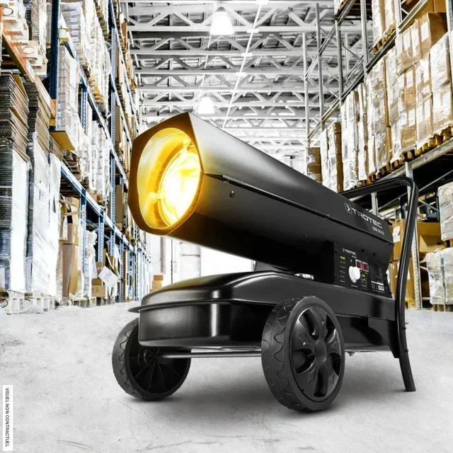 Canon à chaleur fioul 55 kW IDX 50 D TROTEC - chauffage mobile chantier