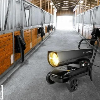 Canon à chaleur fioul 55 kW IDX 50 D TROTEC - chauffage mobile chantier