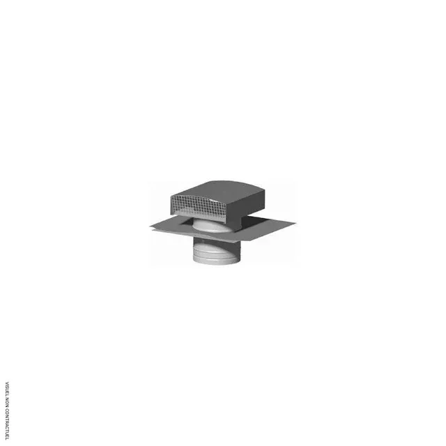 CT 315 Telha de Ardósia Ventilação de Telhado 315mm S&P Ventilation