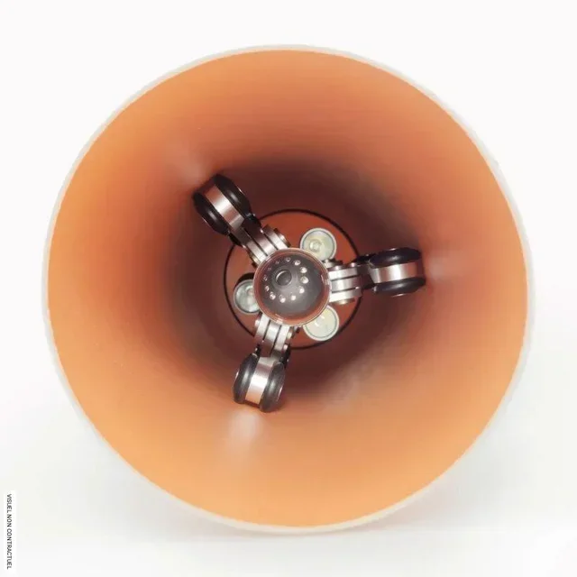 Chariot centrage caméra canalisation VSP-CD 140-400 mm TROTEC