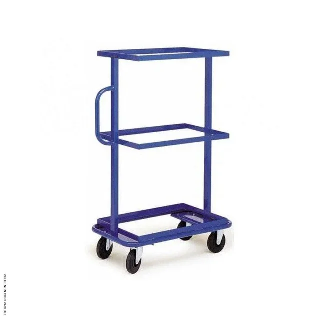 Chariot charges lourdes 200kg supports fixes MANUEST atelier