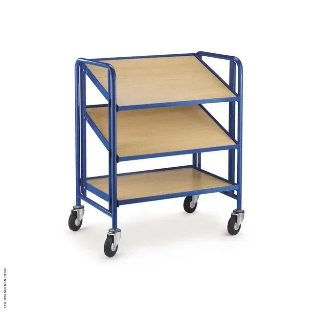 Chariot porte-bacs MANUEST inclinable 20° 200kg professionnel