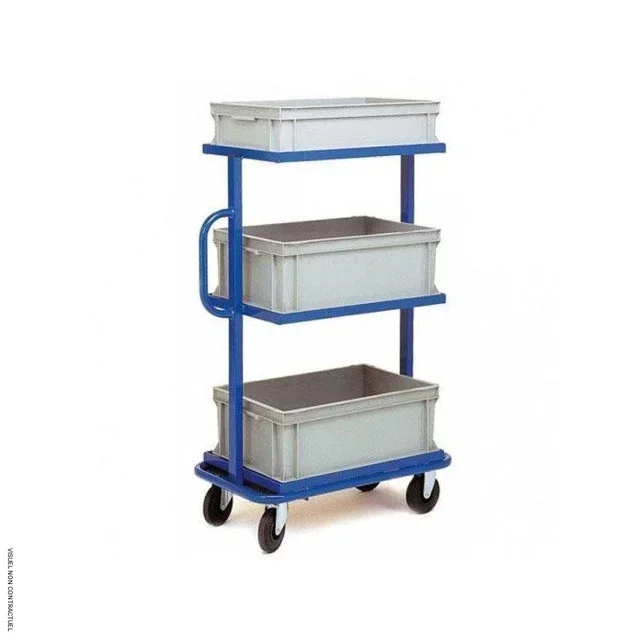 Chariot supports fixes bacs Europe 200kg MANUEST