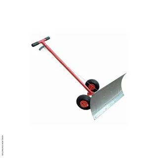 Chasse-neige manuel CEMO 73,5 cm plateau inox neige gravier