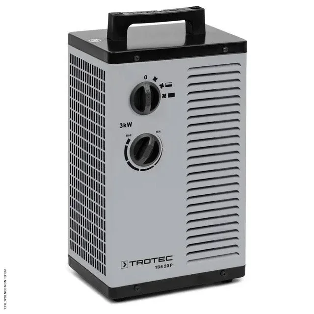 Chauffage céramique radial TROTEC TDS 20 P 3kW monophasé PTC