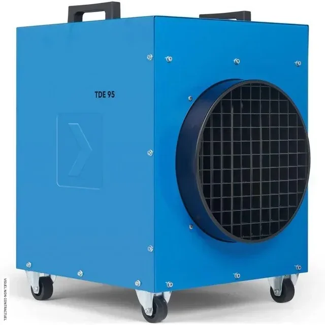 Chauffage électrique 18kW triphasé TDE 95 V2 Trotec chantier professionnel