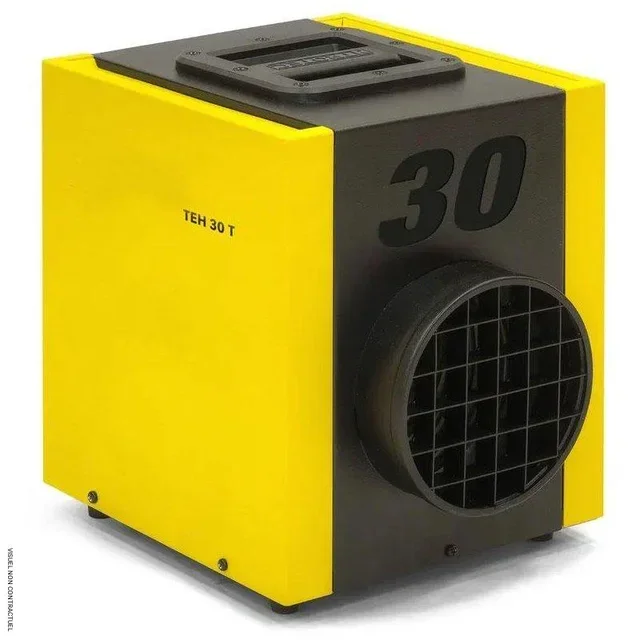Chauffage électrique chantier 3kW TEH 30 T TROTEC monophasé professionnel mobile