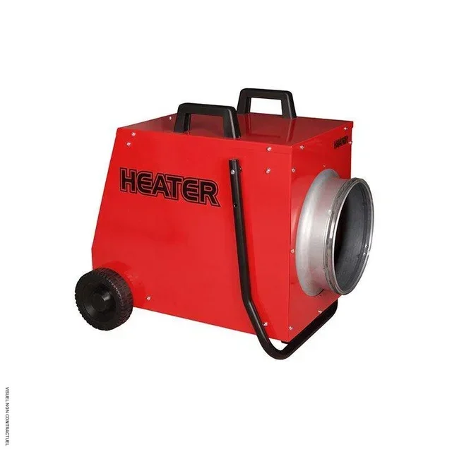 Riscaldatore elettrico mobile 18kW DANIA VK18 canalizzato su ruote - INELCO