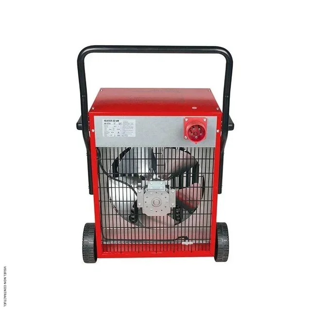 Chauffage électrique mobile 22 kW DANIA M22 sur roues INELCO