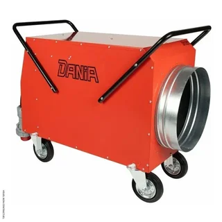 Chauffage électrique mobile 30kW gainable DANIA VK 30 INELco sur roues