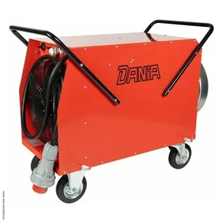 Chauffage électrique mobile 30kW gainable DANIA VK 30 INELco sur roues