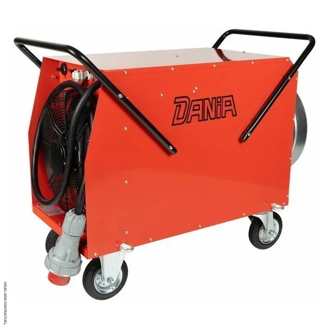Chauffage électrique mobile 30kW gainable DANIA VK 30 INELco sur roues