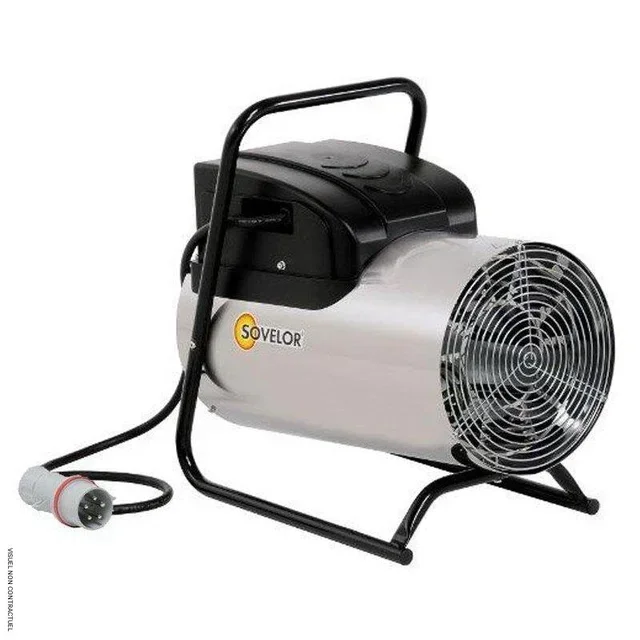Chauffage électrique portable Sovelor D10i inox 380V