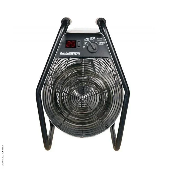 Chauffage électrique soufflant 9kW Inelco NXG triphasé 400V thermostat digital