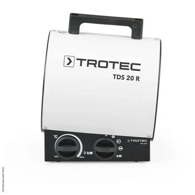 Termoventilatore elettrico portatile Trotec TDS 20 R 3kW