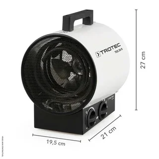 Termoventilatore elettrico portatile Trotec TDS 20 R 3kW