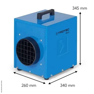 Stufa Elettrica Portatile Trotec TDE 25 V2 - 230V Professionale Cantiere