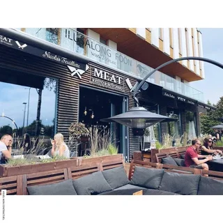 Chauffage extérieur déporté 2500W LED VELTRON UFO avec télécommande