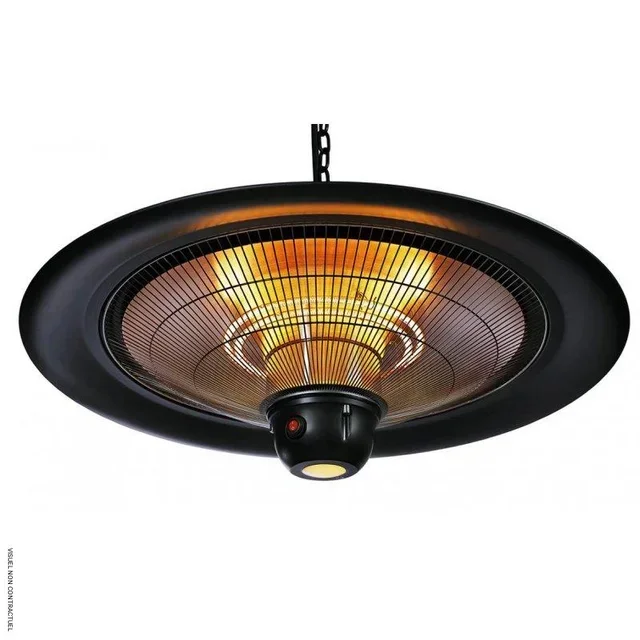 Chauffage extérieur déporté 2500W LED VELTRON UFO avec télécommande