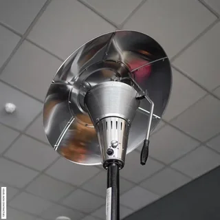 Outdoor gas heater Sahara 13kW black VELTRON - Patio umbrella heater