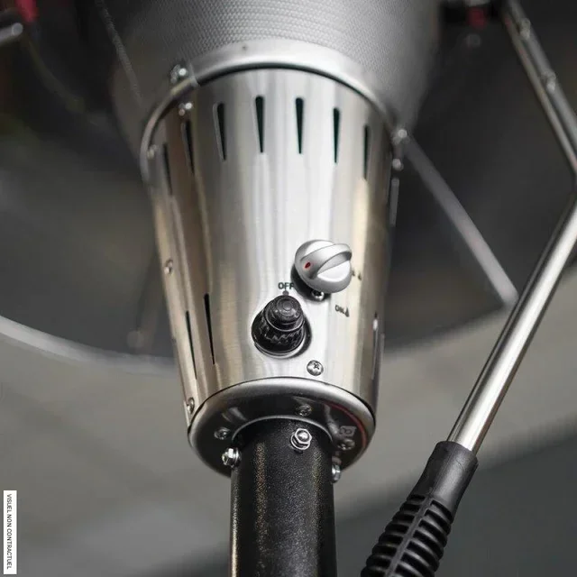 Outdoor gas heater Sahara 13kW black VELTRON - Patio umbrella heater