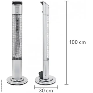 Chauffage extérieur infrarouge 2000W oscillant IRS 2050 E Trotec