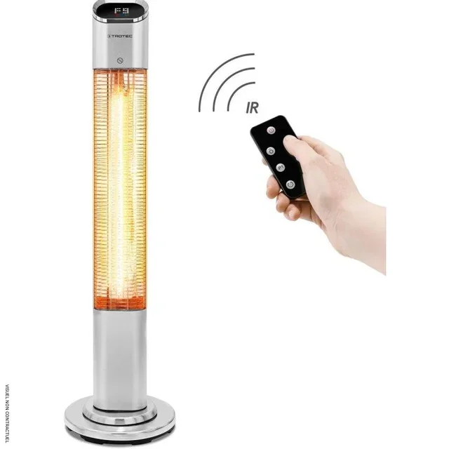 Chauffage extérieur infrarouge 2000W oscillant IRS 2050 E Trotec