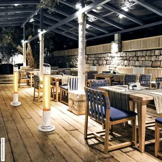 Chauffage extérieur infrarouge 2000W oscillant IRS 2050 E Trotec