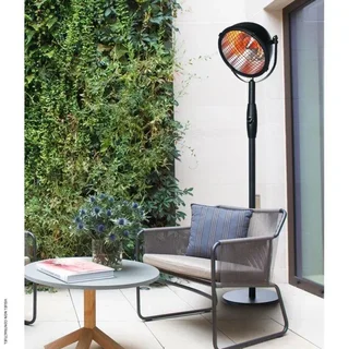 Chauffage extérieur infrarouge RETRO 2500W dôme pivotant VELTRON