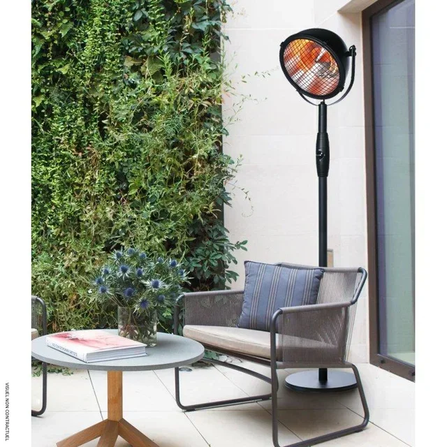 Chauffage extérieur infrarouge RETRO 2500W dôme pivotant VELTRON