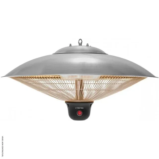 Chauffage extérieur suspendu 2000W infrarouge TROTEC IR 2000 SC terrasse