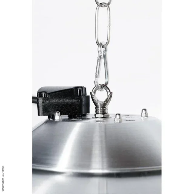 Chauffage extérieur suspendu UFO 2100W LED noir VELTRON - Terrasse et jardin